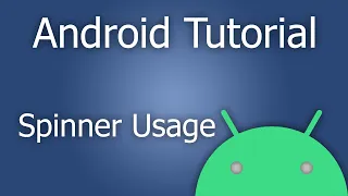 Drop Down Menu Spinner - Android Studio Tutorial