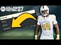 HOW TO CREATE A PLAYER IN COLLEGE FOOTBALL 27