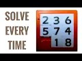 How To Solve 3x3 Sliding Number Puzzle Easy Peasy for Gamers