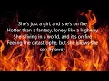 Download Lagu Girl on Fire lyrics
