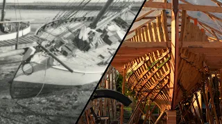 WOODEN BOAT REBUILD – Shaping the Cutwater / More Timber! (EP57)