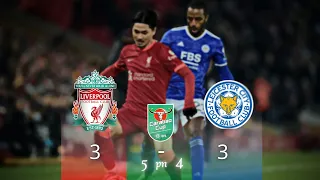 ملخص كامل لمباراة الجنون بين ليفربول وليستر سيتي بجودة عالية 