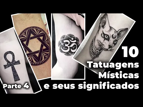 Download MP3 10 Tatuagem Místicas e seus significados - Tattoo Ankh, Olho De Hórus,   Pentagrama, Om, Gato, Cruz