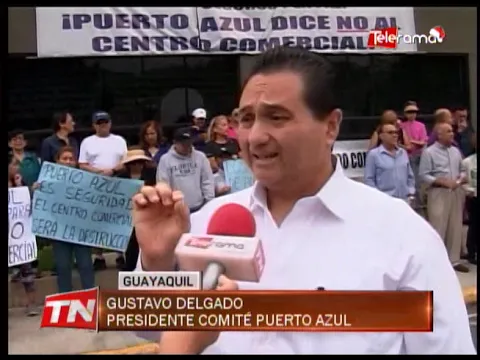 Mayoría de moradores Puerto Azul rechazan construcción de Centro Comercial
