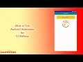 Android Studio Tutorial How to Use Android Animation for UI Effects - Part 1