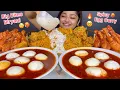 Download Lagu MUTTON NALLI BIRYANI, SPICY EGG CURRY WITH SPICY GRAVY AND SPICY CHICKEN DRUMSTICKS, RAITA | MUKBANG