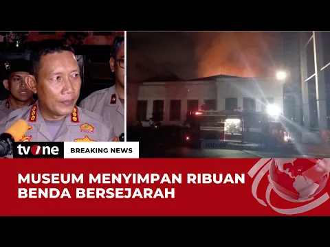Api di Museum Nasional Berhasil Dipadamkan, Petugas Damkar Sempat Alami Sesak Nafas