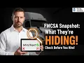 FMCSA Company Snapshot Explained