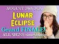 Grande FINALE Pisces Lunar Eclipse ALL SIGNS timestamp astrology horoscope forecast
