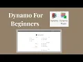Dynamo for Beginners Create Your First Workflow