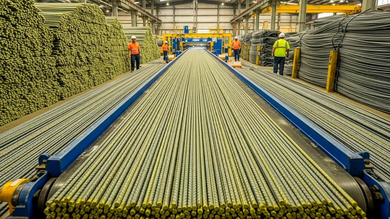 How It's Made: Fiberglass Rebar 4 Times Lighter Than Steel! | Top 10 Videos