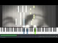 Riverside - Agnes Obel on piano/Synthesia (+sheets + MIDI) tutorial