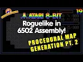 Let s Make EdVenture Procedural Map Generation Part 2 - 6502 Assembly Atari 8-bit RNG