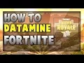 HOW TO DATAMINE FORTNITE TO VIEW UNRELEASED SKINS WEAPONS AND MORE