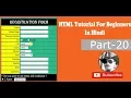 New Tutorials For Beginners Creating Radio Buttons and Checkbox Forms Part-20