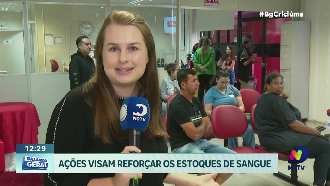 Dia do Doador: Hemosc de Criciúma realiza ações de incentivo à doação