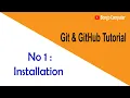 Learn Git GitHub Tutorial Course - No 1