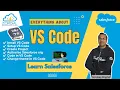 VS Code Setup with Salesforce Setup Create Project Authorize Org Code and Install VS Code