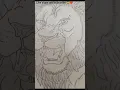 Download Lagu The king of jungle 🦁❤️#pencil sketch #shorts #unique arts