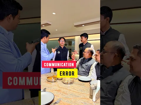 Communication error ❌