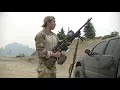 Shooting off of the truck bed