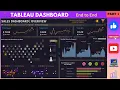 Tableau Dashboard from start to end Part 1 Sales Dashboard Overview datatutorials1