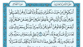 سورة الطلاق بصوت ماهر المعيقلي 