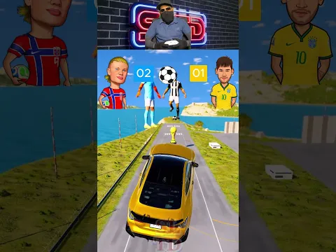 BeamNG Car Football H vs N #beamngdrive #cargames #shorts