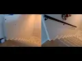 How I installed a Wooden Stair Handrail from Lowes