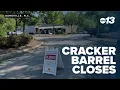 Cracker Barrel in Asheville permanently closes