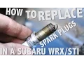 How to replace the spark plugs in a Subaru