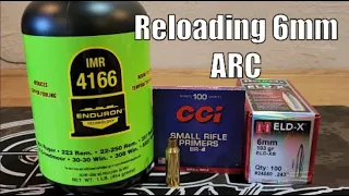 6 Arc Reloading IMR4166 and 103 ELD-X