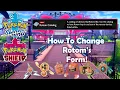 HOW TO CHANGE ROTOM S FORM Pokemon Sword Shield Tutorial ll Pallet University
