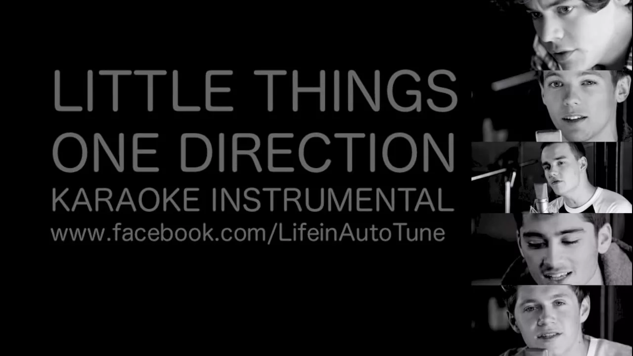 One Direction - Little Things (Karaoke Instrumental) NO BACKING VOCALS
