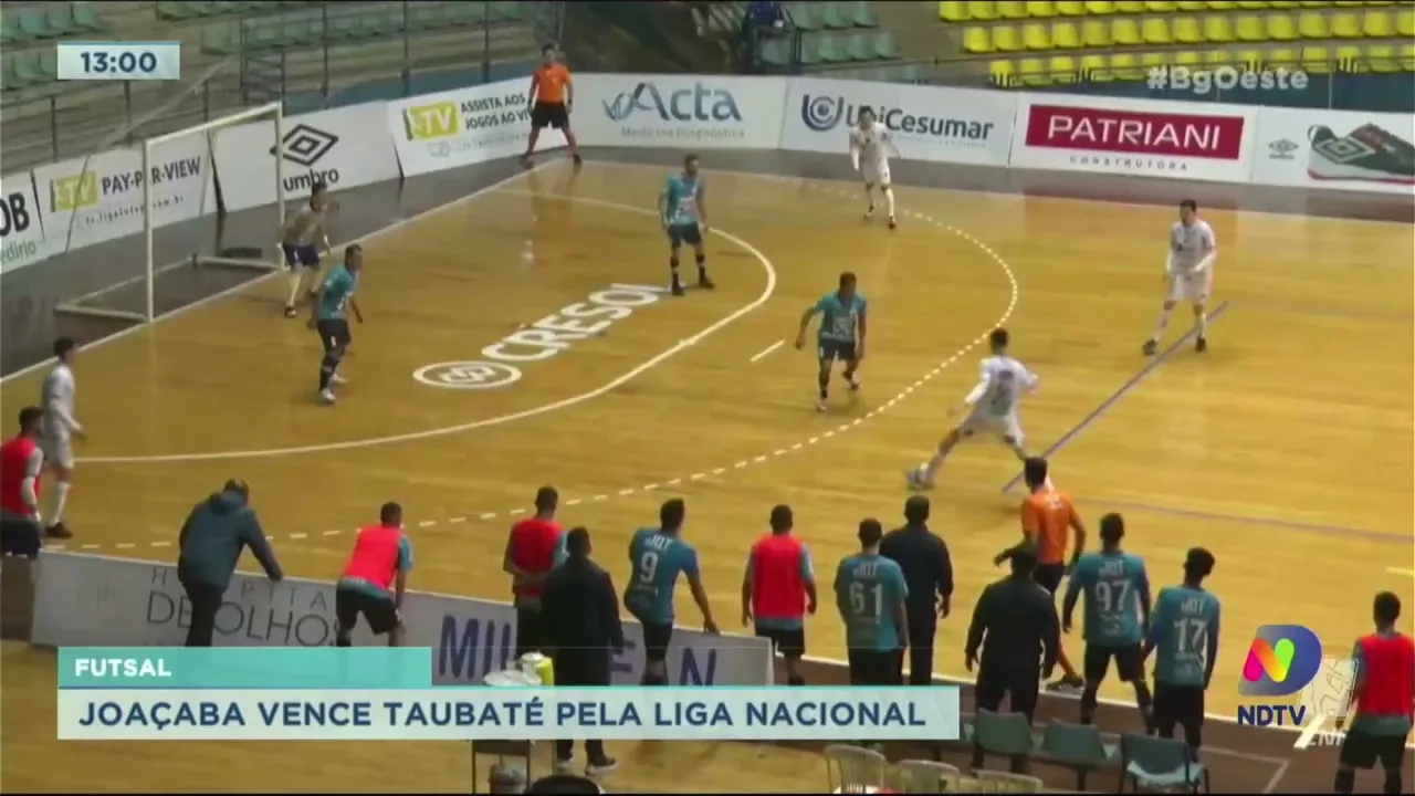 Joaçaba Futsal vence Taubaté pela Liga Nacional