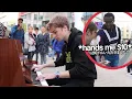 Download Lagu I played GIORNO'S THEME on piano in public