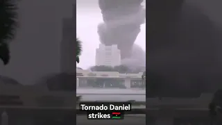 Tornado Daniel strike Libya floods entered Egypt