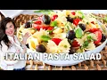 EASY 6-INGREDIENT Bowtie Pasta Salad SO Delicious