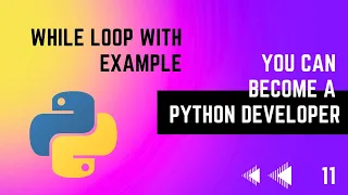 While loop Explained with Examples Python Tutorial Series EMC Academy