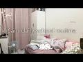 6am daily school routine back to school morning routine productive studying school days
