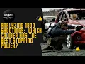 Analyzing 1800 Shootings Which Caliber Has the Best Stopping Power