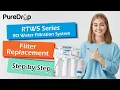 How to Replace Filters on PureDrop RTW5 RO System Quick Easy Guide