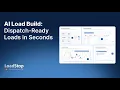 How to Automate Load Entry in TMS AI Load Build Demo