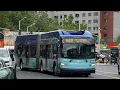 NYC Bus XN60 Select Bus Action on the Bx19 LCL
