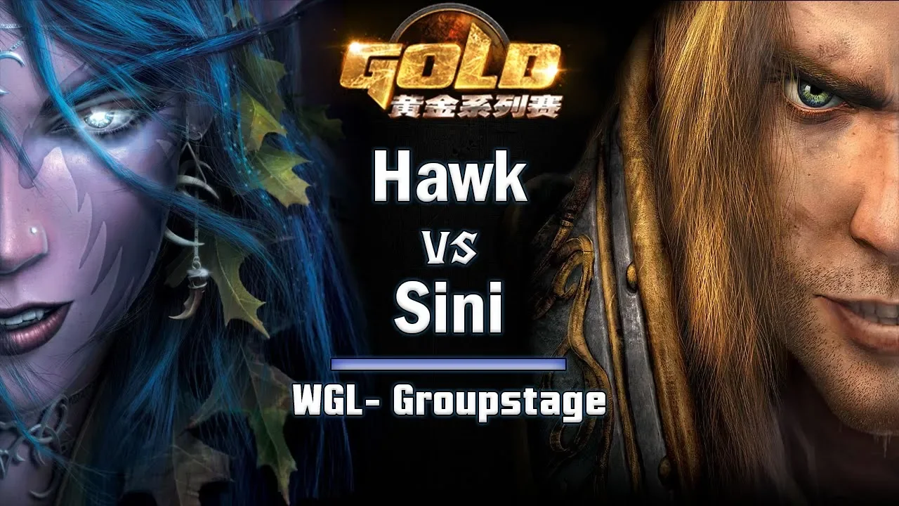 ► WarCraft 3 - Hawk (HU) vs. Sini (NE) - WGL Groupstage
