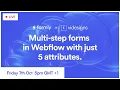 Introducing Formly - Multistep forms on Webflow with no-code