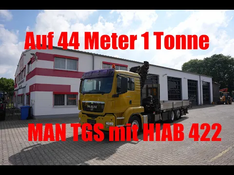 Download MP3 Der versetzt dir alles wo hin du willst! MAN TGS 26.440 mit Hiab 422 Kran