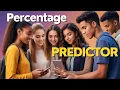 Students Percentage Predictor Students Marks Predictor