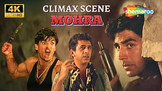 mohra climax scene 4k akshay kumar sunil shetty naseeruddin shah best action scene