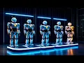 Download Lagu Five Little Robots on the Run | Fun Robot Song for Kids | Sing Along and Learn with Robots